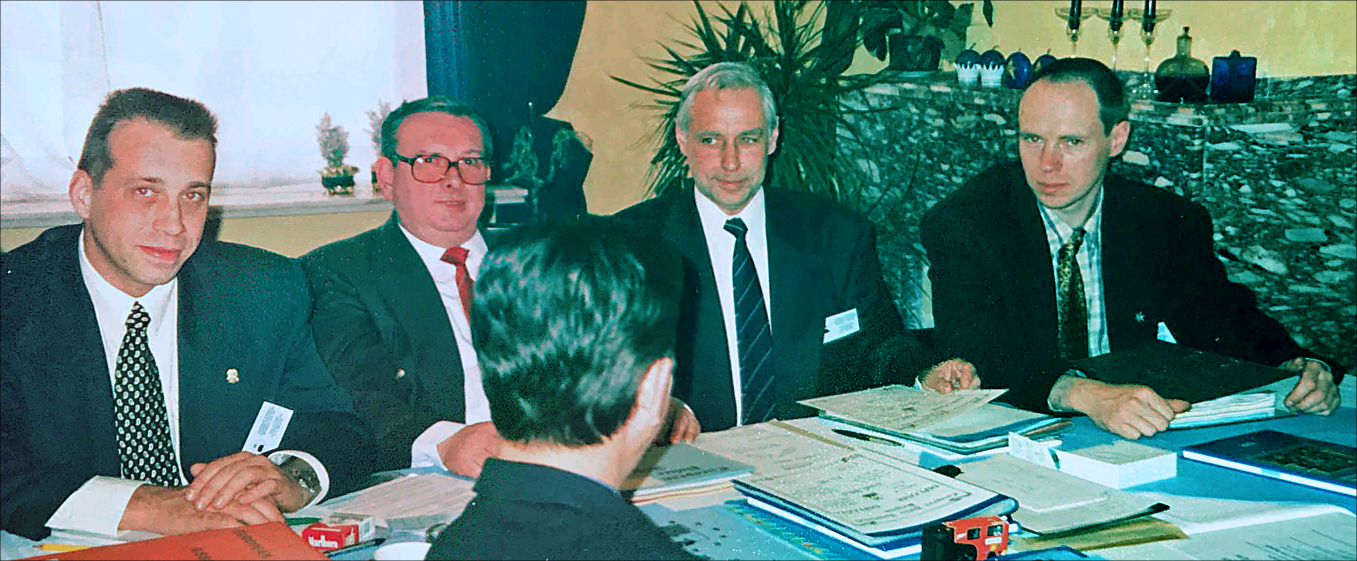 Alain Luypart Pierre Denonne André Decorte Axel Haegeman